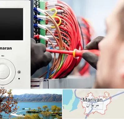 نصاب آنتن مرکزی و دیجیتال در مریوان