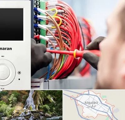 نصاب آنتن مرکزی و دیجیتال در الیگودرز