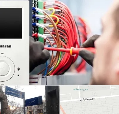 نصاب آنتن مرکزی و دیجیتال در سی متری جی
