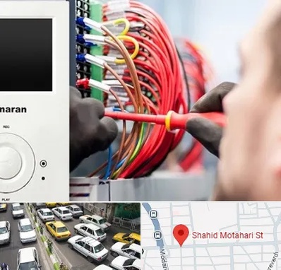 نصاب آنتن مرکزی و دیجیتال در مطهری تهران