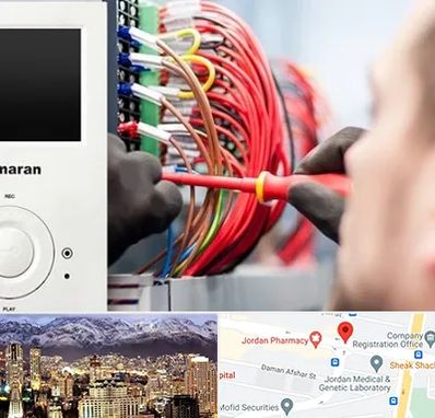 نصاب آنتن مرکزی و دیجیتال در جردن