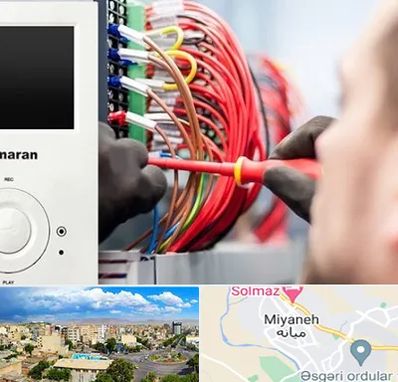 نصاب آنتن مرکزی و دیجیتال در میانه