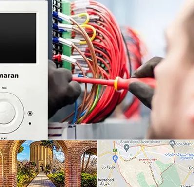 نصاب آنتن مرکزی و دیجیتال در شهر ری