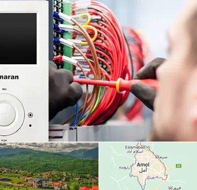 نصاب آنتن مرکزی و دیجیتال در آمل