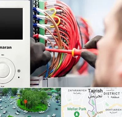 نصاب آنتن مرکزی و دیجیتال در تجریش