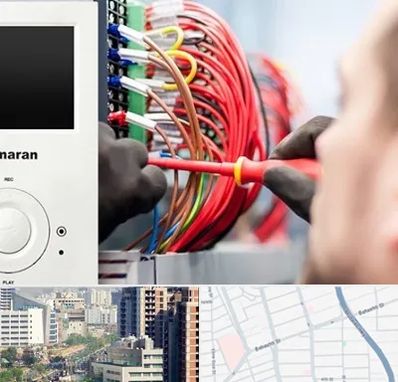 نصاب آنتن مرکزی و دیجیتال در خیابان بهشتی