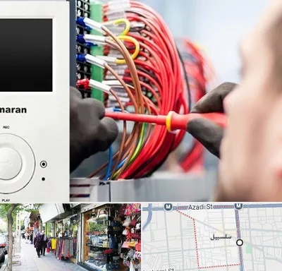 نصاب آنتن مرکزی و دیجیتال در سلسبیل