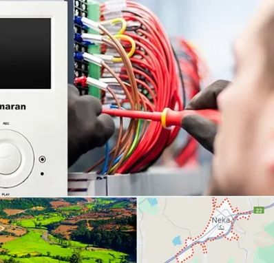 نصاب آنتن مرکزی و دیجیتال در نکا