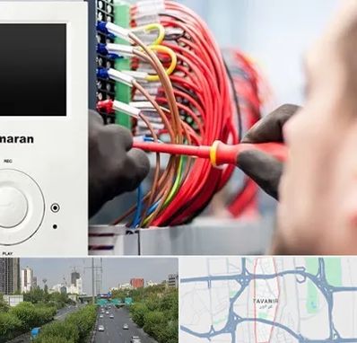 نصاب آنتن مرکزی و دیجیتال در توانیر