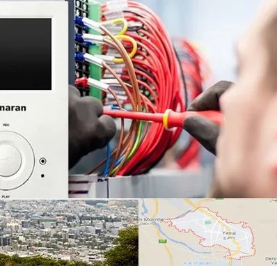 نصاب آنتن مرکزی و دیجیتال در یاسوج