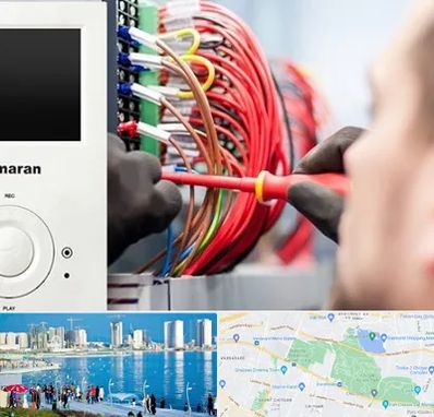 نصاب آنتن مرکزی و دیجیتال در چیتگر