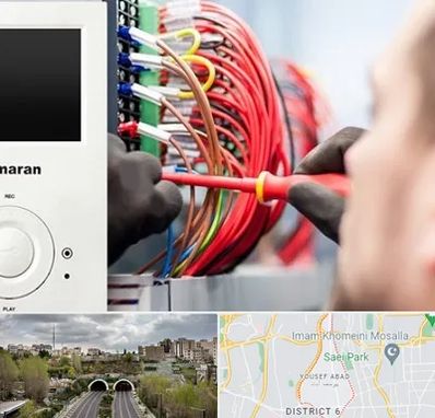 نصاب آنتن مرکزی و دیجیتال در یوسف آباد