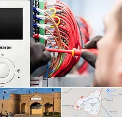 نصاب آنتن مرکزی و دیجیتال در ایرانشهر