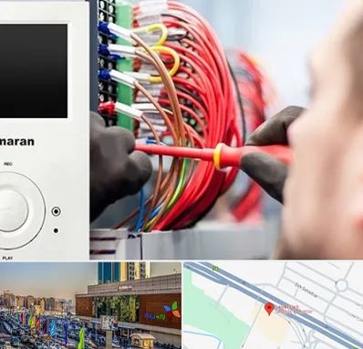 نصاب آنتن مرکزی و دیجیتال در لاله پارک تبریز