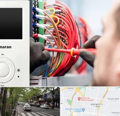 نصاب آنتن مرکزی و دیجیتال در ظفر