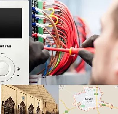 نصاب آنتن مرکزی و دیجیتال در ساوه