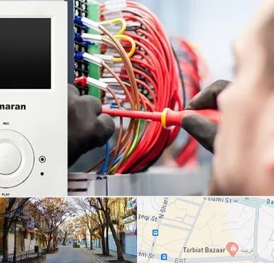 نصاب آنتن مرکزی و دیجیتال در تربیت تبریز