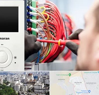 نصاب آنتن مرکزی و دیجیتال در ولنجک