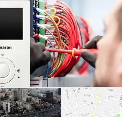 نصاب آنتن مرکزی و دیجیتال در زرتشت