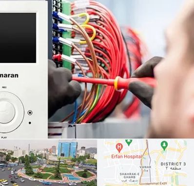 نصاب آنتن مرکزی و دیجیتال در ونک