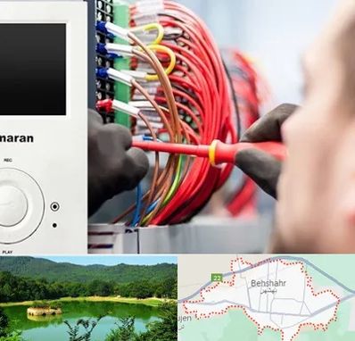 نصاب آنتن مرکزی و دیجیتال در بهشهر