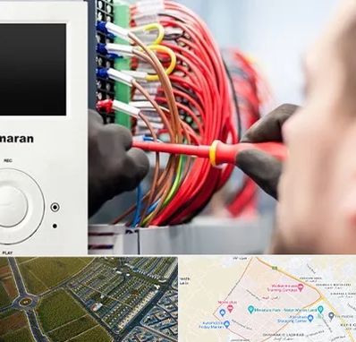 نصاب آنتن مرکزی و دیجیتال در الهیه مشهد