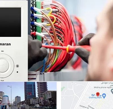 نصاب آنتن مرکزی و دیجیتال در چهارراه طالقانی کرج