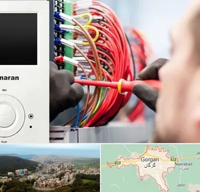 نصاب آنتن مرکزی و دیجیتال در گرگان