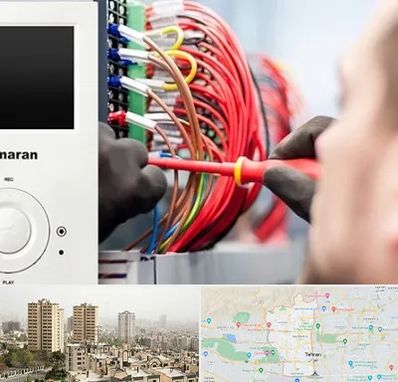 نصاب آنتن مرکزی و دیجیتال در منطقه 5 تهران