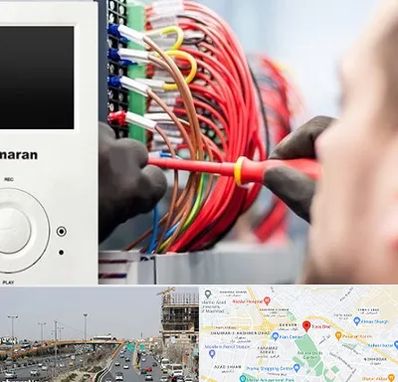 نصاب آنتن مرکزی و دیجیتال در بلوار توس مشهد