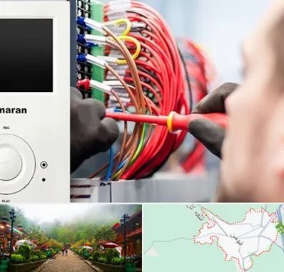 نصاب آنتن مرکزی و دیجیتال در فومن