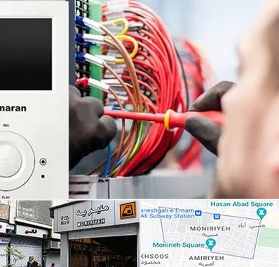 نصاب آنتن مرکزی و دیجیتال در منیریه