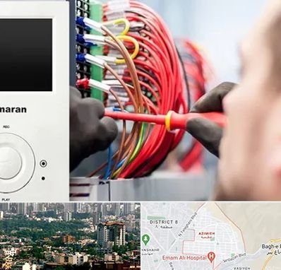 نصاب آنتن مرکزی و دیجیتال در عظیمیه کرج