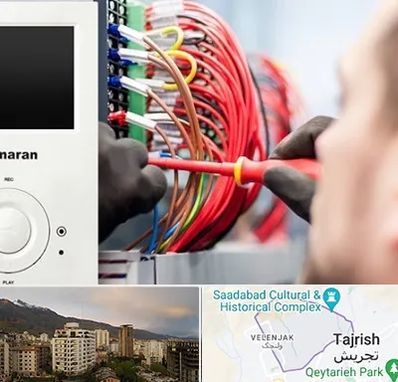 نصاب آنتن مرکزی و دیجیتال در زعفرانیه