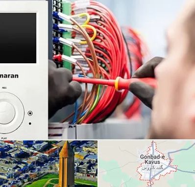 نصاب آنتن مرکزی و دیجیتال در گنبد کاووس