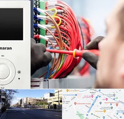 نصاب آنتن مرکزی و دیجیتال در خیابان ملاصدرا شیراز