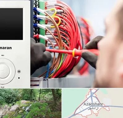 نصاب آنتن مرکزی و دیجیتال در آزادشهر