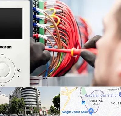 نصاب آنتن مرکزی و دیجیتال در قلهک