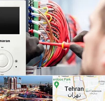 نصاب آنتن مرکزی و دیجیتال در صادقیه