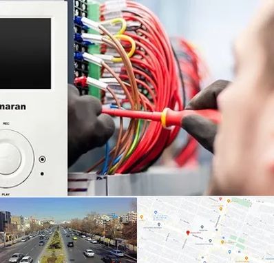 نصاب آنتن مرکزی و دیجیتال در بلوار معلم مشهد