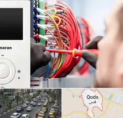 نصاب آنتن مرکزی و دیجیتال در شهر قدس