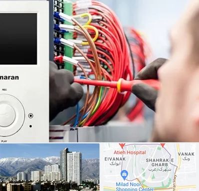 نصاب آنتن مرکزی و دیجیتال در شهرک غرب