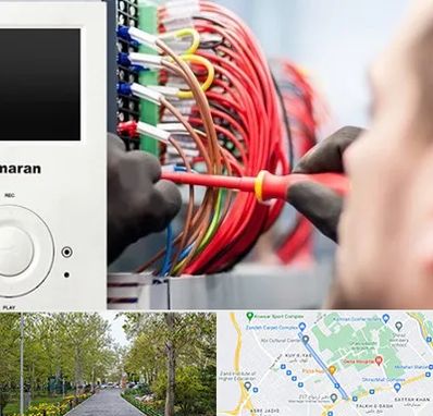 نصاب آنتن مرکزی و دیجیتال در قدوسی غربی شیراز