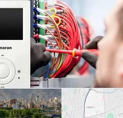 نصاب آنتن مرکزی و دیجیتال در جمشیدیه