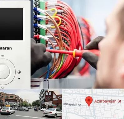 نصاب آنتن مرکزی و دیجیتال در خیابان آذربایجان
