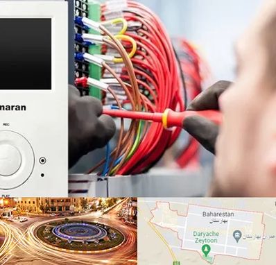 نصاب آنتن مرکزی و دیجیتال در بهارستان