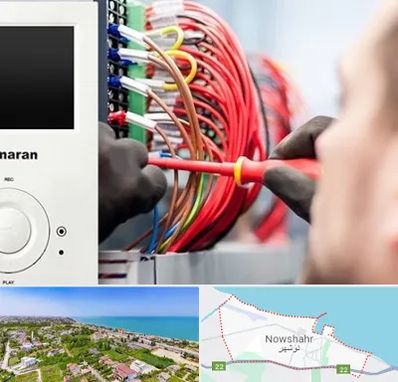 نصاب آنتن مرکزی و دیجیتال در نوشهر