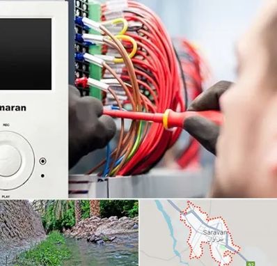 نصاب آنتن مرکزی و دیجیتال در سراوان