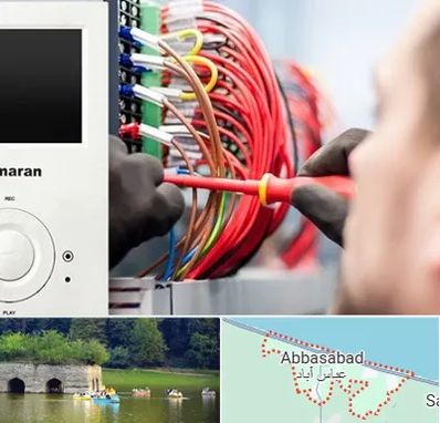 نصاب آنتن مرکزی و دیجیتال در عباس آباد