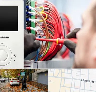 نصاب آنتن مرکزی و دیجیتال در خیابان فلسطین